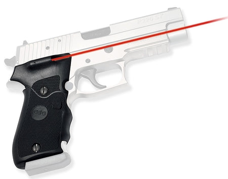 Crimson Trace 011100 Lasergrips for Sig Sauer P220, Red Laser 633nM 5mW, Black Polymer