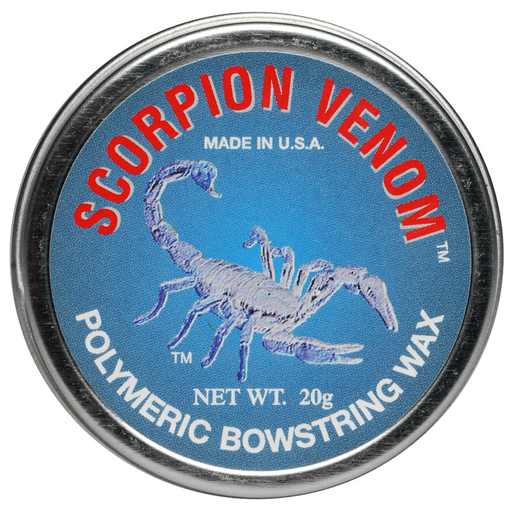 Scorpion Venom Polymeric Bowstring Wax with Leather Applicator