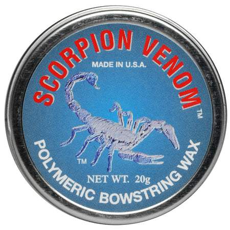 Scorpion Venom Polymeric Bowstring Wax with Leather Applicator