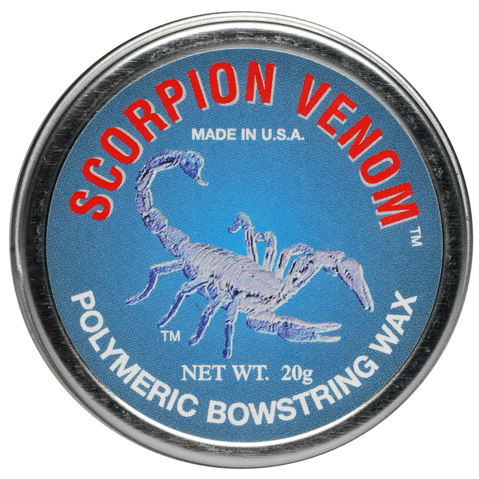 Scorpion Venom Polymeric Bowstring Wax with Leather Applicator