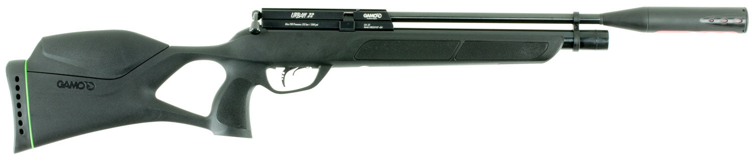 Gamo Urban PCP Air Rifle .22 Cal 10+1 Shot Hammer Forged Barrel Whisper Fusion Thumbhole Stock
