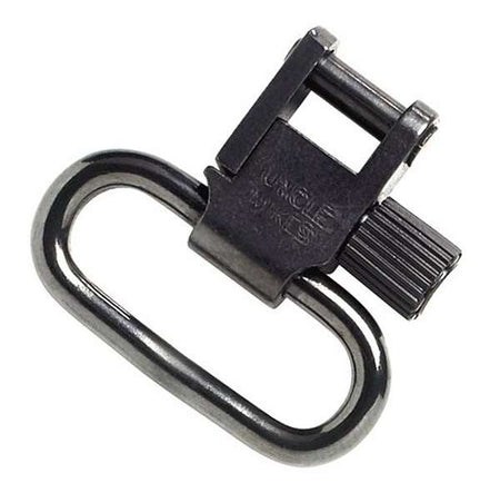 Uncle Mike's Non Tri-Lock Sling Swivels Blued 1" Clam Pack