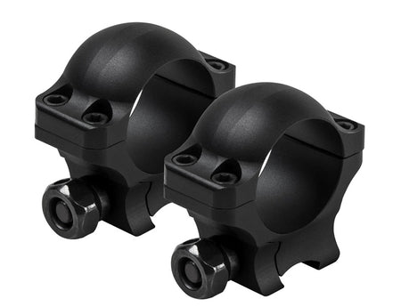NcSTAR VISM Hunter 1" Scope Rings, 3/8" Dovetail, 0.9" Height, Black