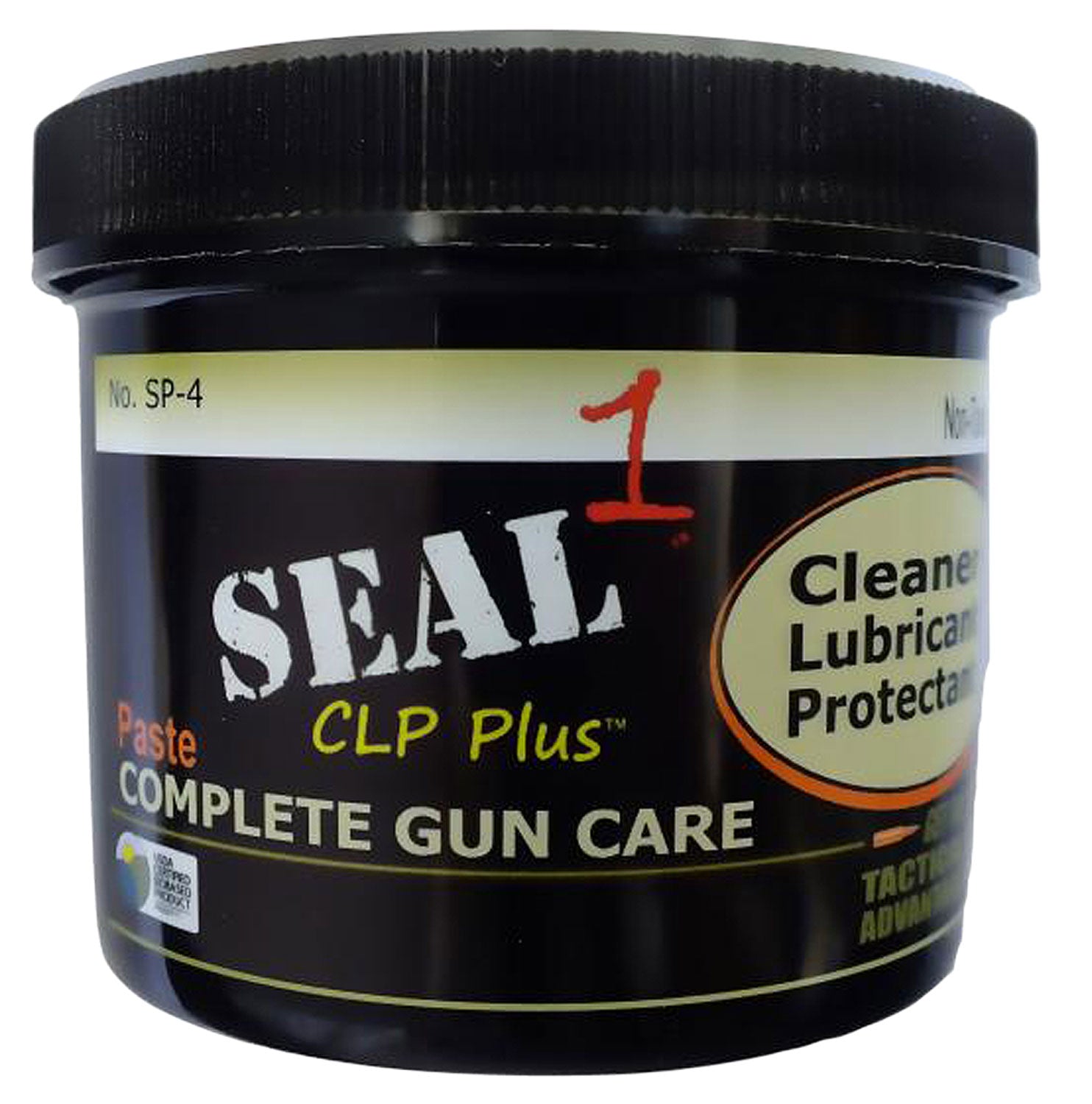 Seal 1 SP4 CLP Plus Paste Firearm Cleaner Lubricant Protectant 4 oz Jar