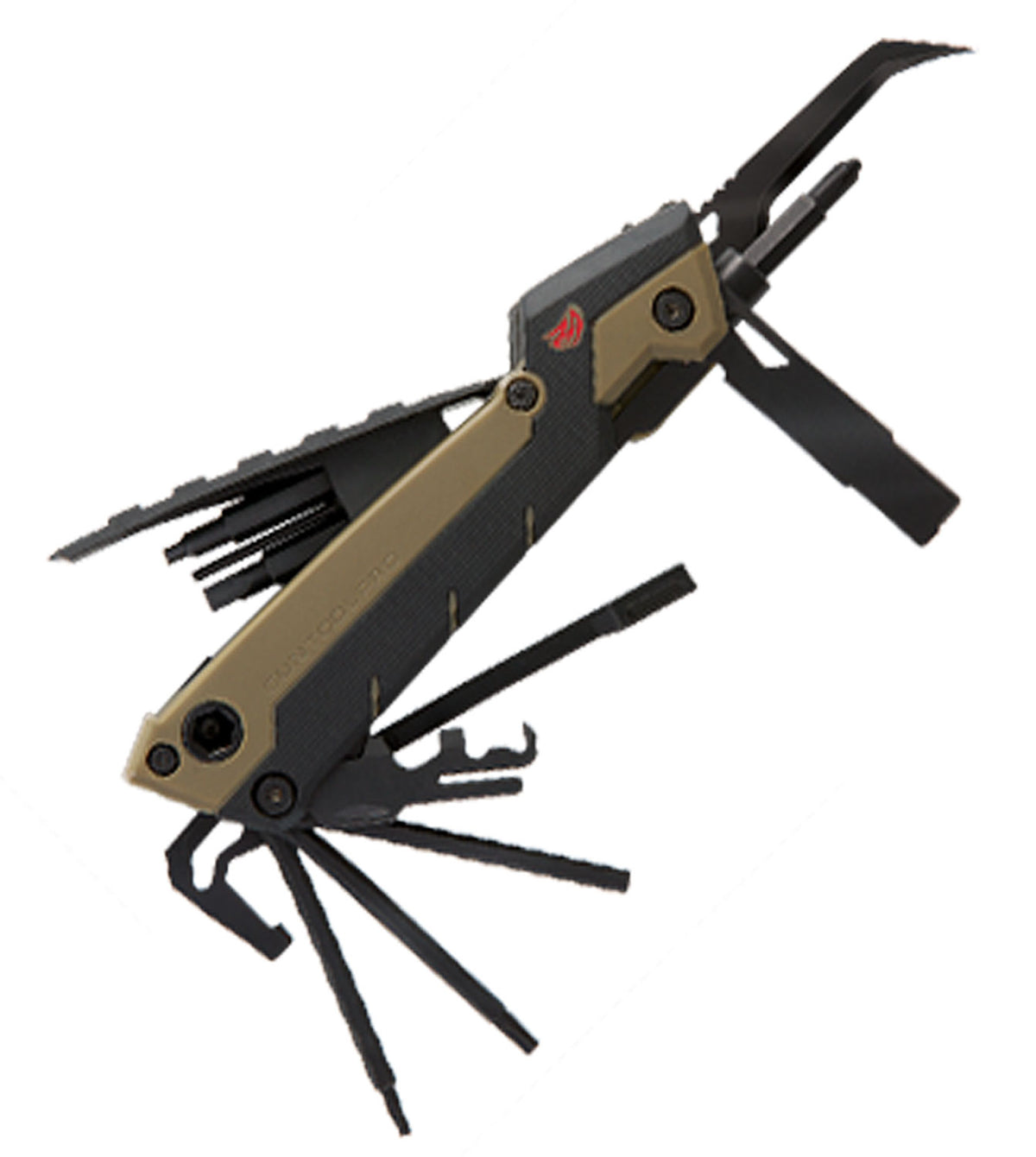 Real Avid AVGTPROAR Gun Tool Pro AR-15 OD Green Stainless Steel Plain Blade