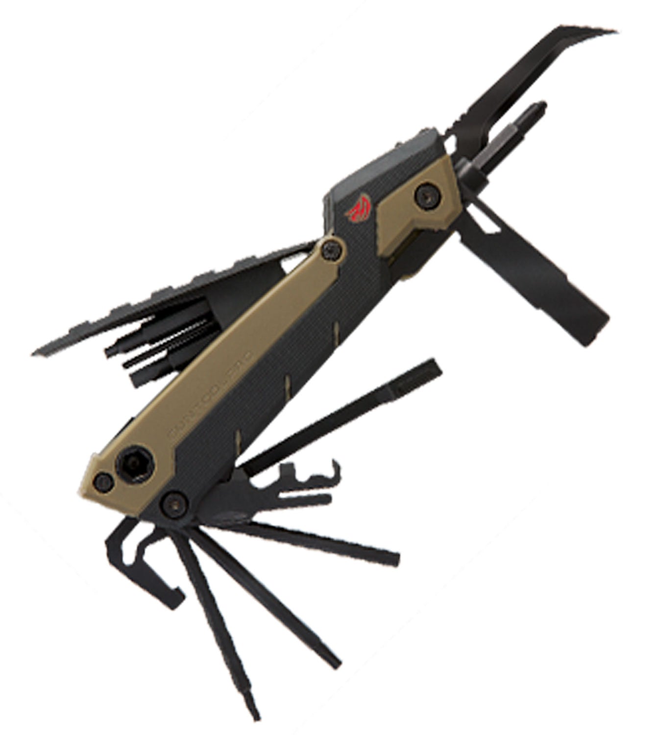 Real Avid AVGTPROAR Gun Tool Pro AR-15 OD Green Stainless Steel Plain Blade