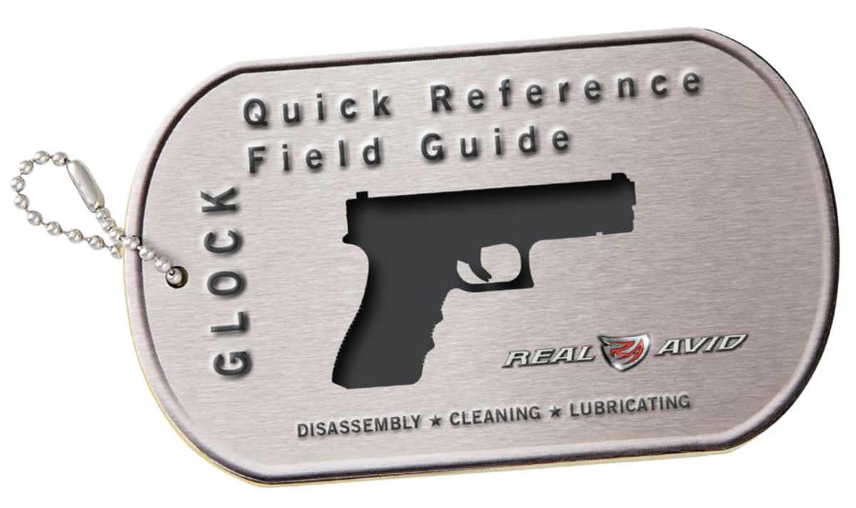 Real Avid AVGLOCKR Glock Field Guide Laminated Manual