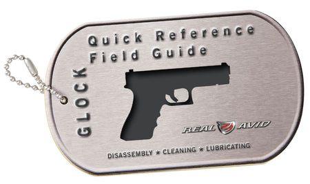Real Avid AVGLOCKR Glock Field Guide Laminated Manual