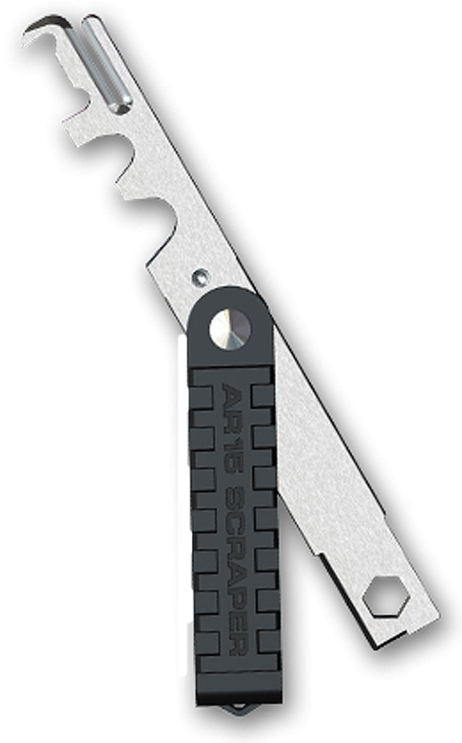 Real Avid AVAR15S AR-15 BCG Carbon Scraper Stainless Steel 12 Surfaces