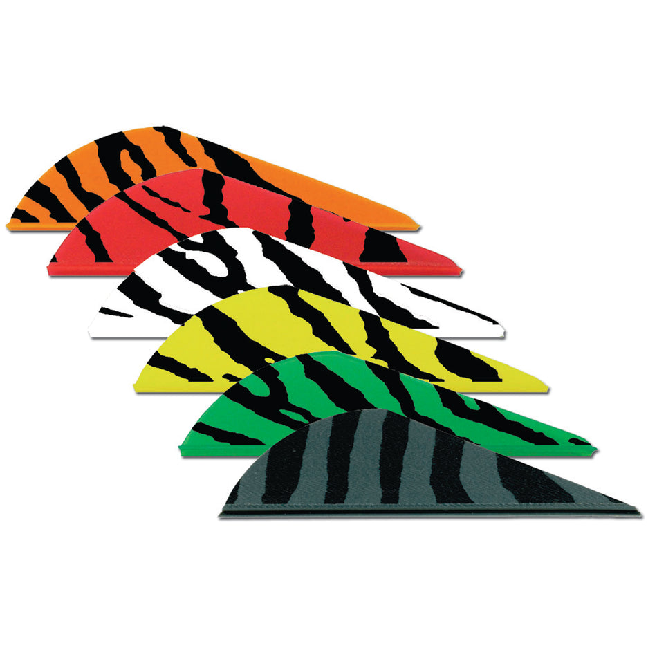 Bohning Blazer Arrow Vanes Orange Tiger 100-Pack