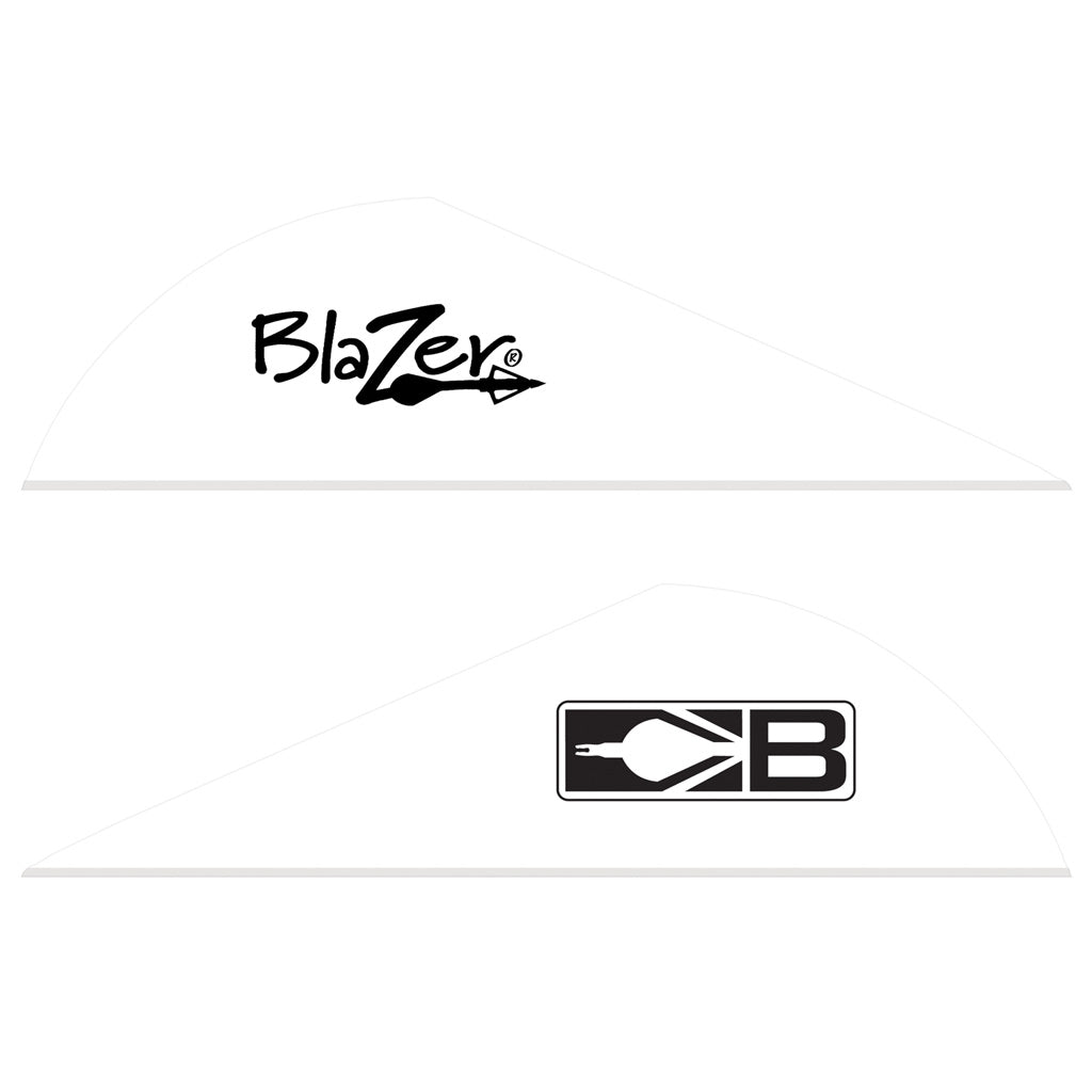 Bohning Blazer Vanes White 1000-Pack Arrow Vanes