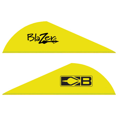 Bohning Blazer Vanes Neon Yellow 1000-Pack Arrow Vanes