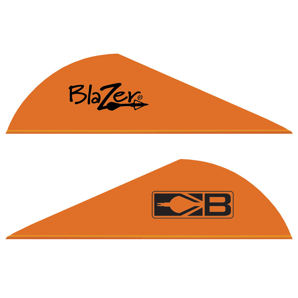Bohning Blazer Vanes Neon Orange 1000-Pack Arrow Vanes
