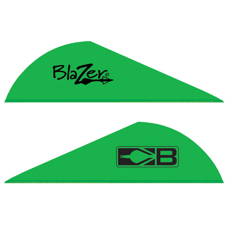Bohning Blazer Vanes Neon Green 1000-Pack Arrow Vanes