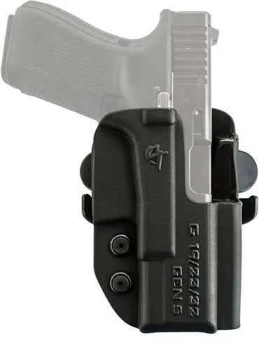 Comp-Tac International OWB Kydex Holster Glock 19 Gen 5 Right Hand Black
