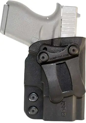 Comp-Tac QI IWB Kydex Holster Size 3 Glock 43 M&P Shield XDS Walther PPS RH Black