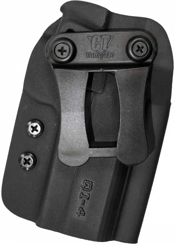Comp-Tac QI IWB Kydex Holster Size 4 for 1911 Right Hand Black