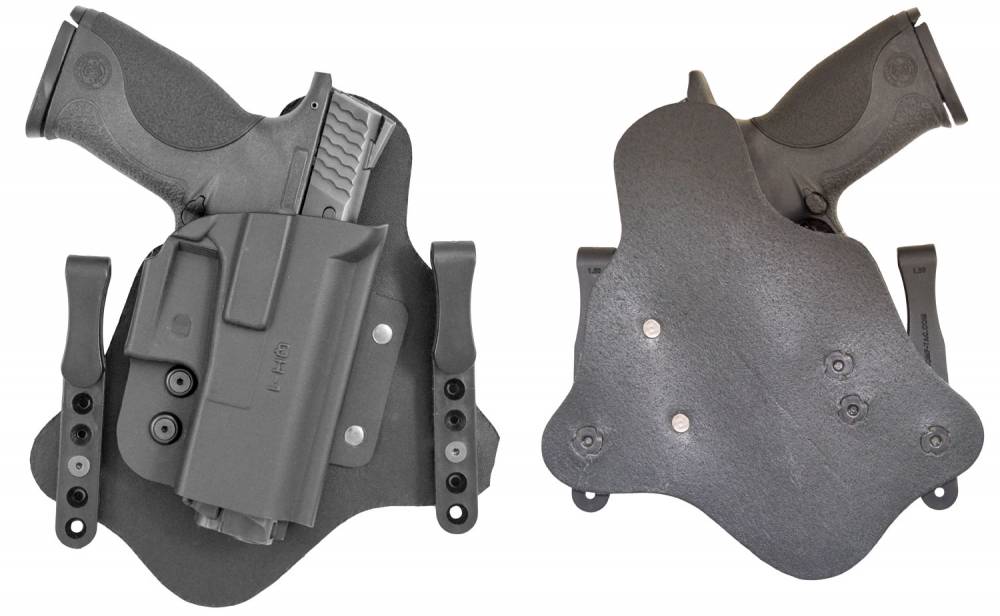 Comp-Tac QH IWB Hybrid Holster Size 3 Glock 43 / Springfield XDS / M&P Shield / Walther PPS/CCP RH Black