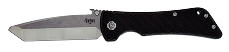 Southern Grind Bad Monkey Emerson Tanto Folding Knife Black Carbon Fiber