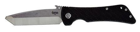 Southern Grind Bad Monkey Emerson Tanto Folding Knife Black Carbon Fiber