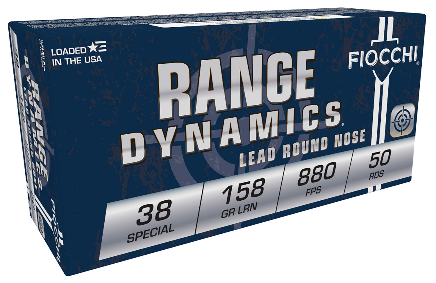 Fiocchi Range Dynamics .38 Special 158 gr Solid ammo