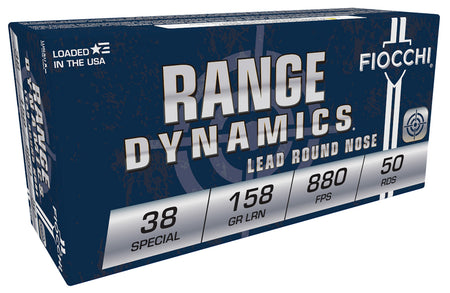 Fiocchi Range Dynamics .38 Special 158 gr Solid ammo