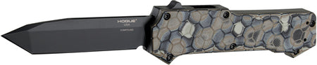 Hogue Compound 3.5 Inch OTF Auto Knife G-10 Frame G-Mascus FDE Tanto