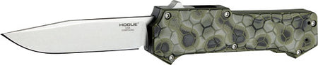 Hogue Compound 3.5 Inch OTF Auto Knife G-10 Frame G-Mascus Green