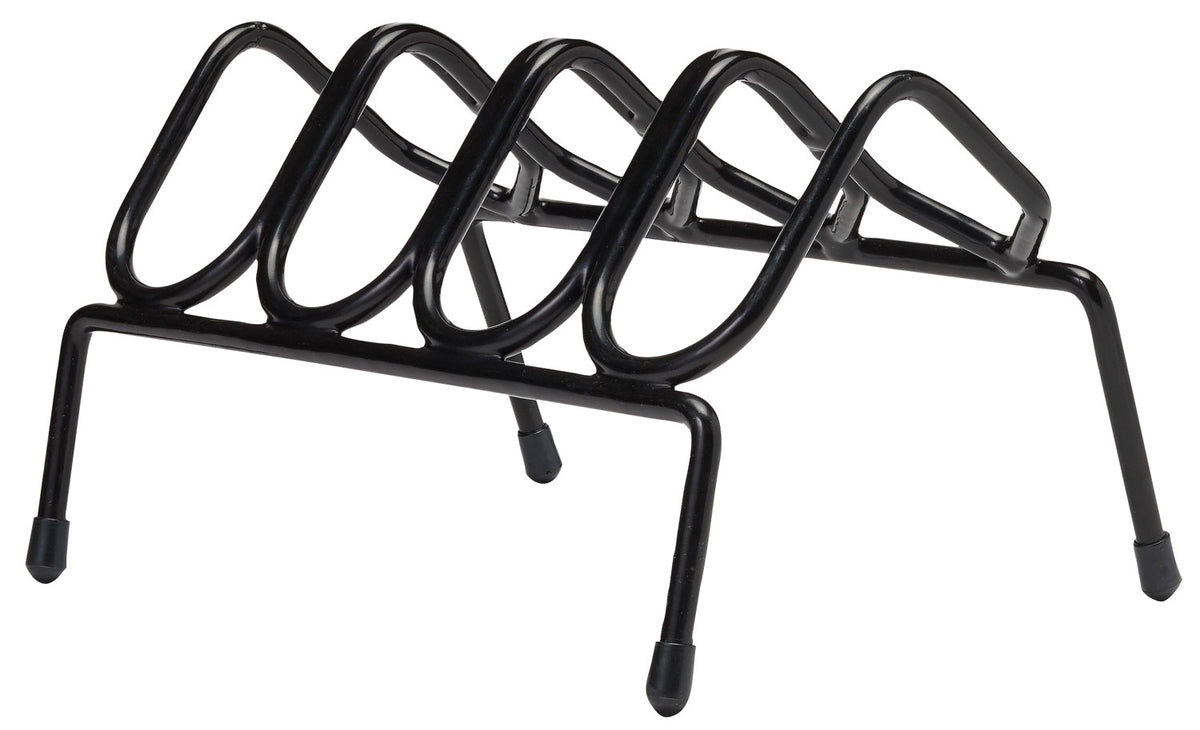SnapSafe 75820 Four Pistol Safe Rack Black PVC Coated Steel Holds 4 Handguns