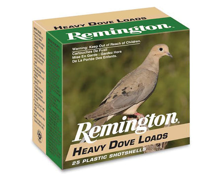Remington Heavy Dove Loads Upland 12 Gauge 2.75 in / 2.75 in #7.5 1-1/8 oz