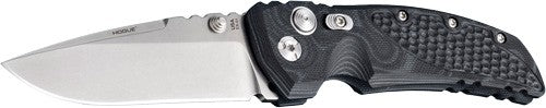 Hogue EX-01 4" Folder Drop Point Blade G-10 G-Mascus Black Knife