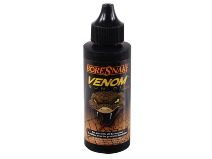 Hoppe's BoreSnake Venom 2 oz Black Gun Oil Bottle