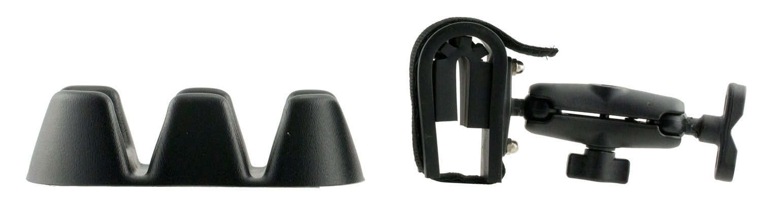 Rugged Gear 15502 Swing Arm Gun Holder Black Metal