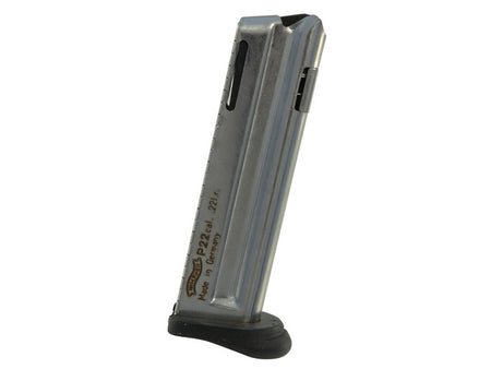 Walther P22Q .22LR 10-Round Magazine with Finger Rest