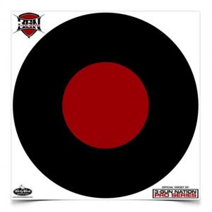 Birchwood Casey Dirty Bird 17.25 Inch 3 Gun Nation Paper Shooting Target 100 Pack