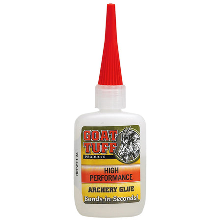 GoatTuff High Performance Arrow Fletching Glue 1 oz.