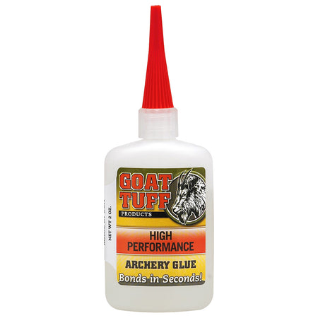 GoatTuff High Performance Arrow Fletching Glue 2 oz.