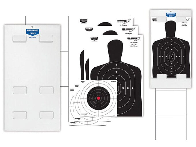 Birchwood Casey EZE-Scorer Sharpshooter Tab-Lock Assortment Paper Targets