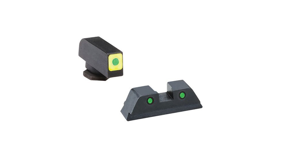Ameriglo Night Sight Set Glock 42/43 CAP LE Green Tritium