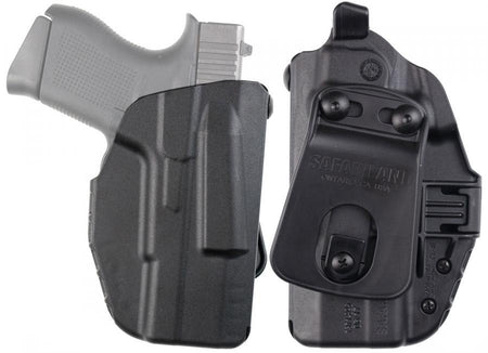 Safariland 7371 Micro ALS Holster Glock 42/43 Left Hand Black Polymer SafSev