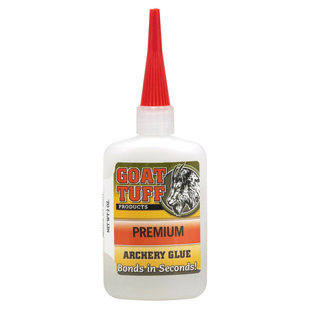 GoatTuff Premium Grade Arrow Fletching Glue 2 oz.