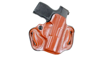 DeSantis Mini Slide Belt Holster Glock 43 Left Hand Tan