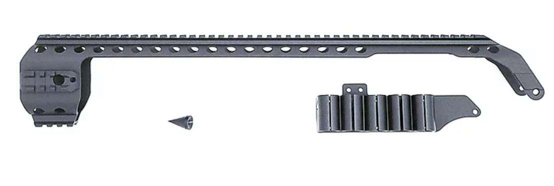 Black Aces Tactical Mossberg Shockwave Quad Rail with Side Shell Holder