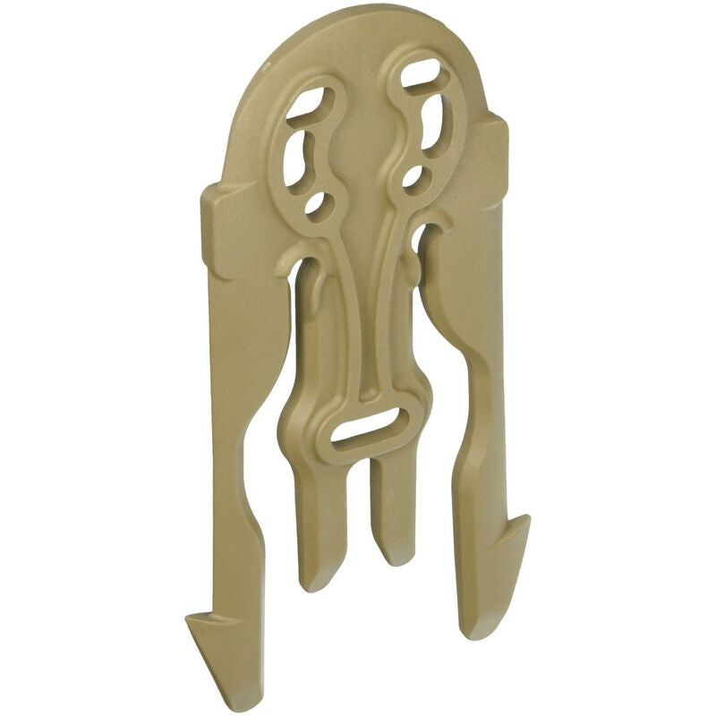 Safariland MOLLE Capable Holster Locking Fork FDE Single Kit