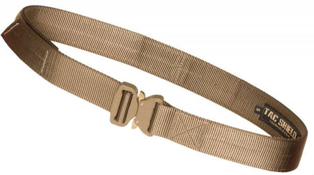 Tac Shield Gun Belt 1.75" Coyote Small 30"-34" Cobra Buckle