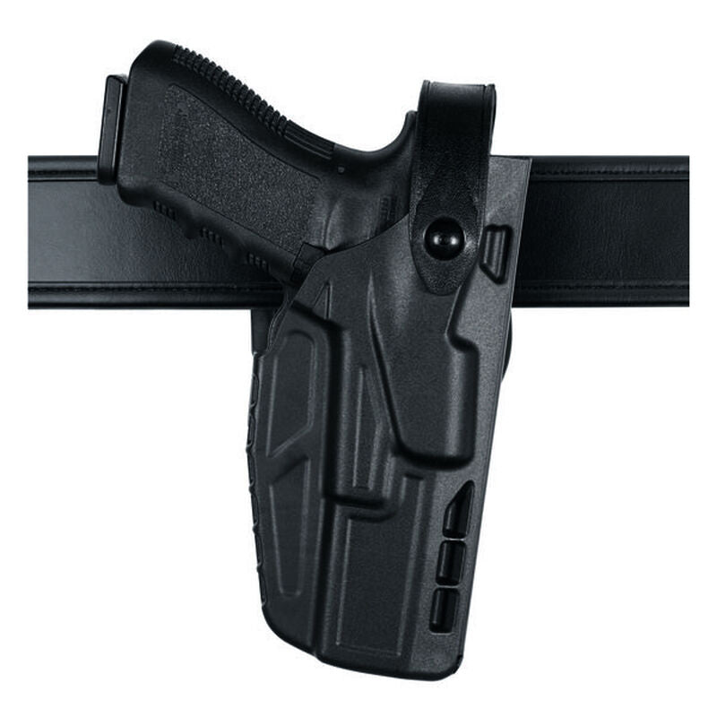 Safariland 7280 Mid-Ride Duty Holster Glock 17/22 Left Hand STX Black