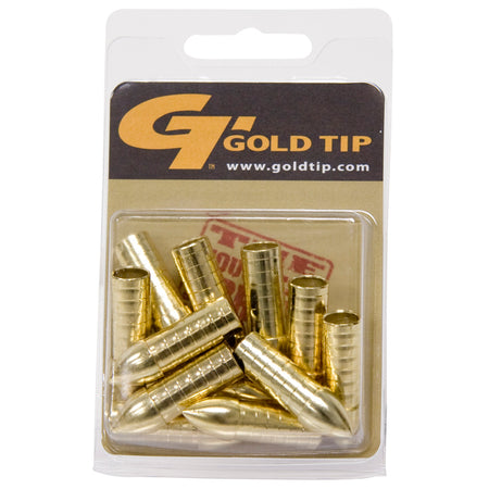 Gold Tip Glue-In Target Points for Triple X Shafts 100 gr. 12 pk.