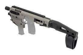 CAA Micro Conversion Kit for S&W M&P Tungsten Gray with Long Stabilizer