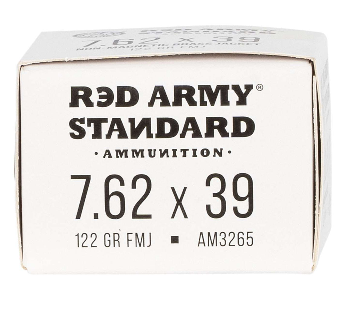 Red Army Standard Boat Tail 7.62x39mm 122 gr FMJ ammo