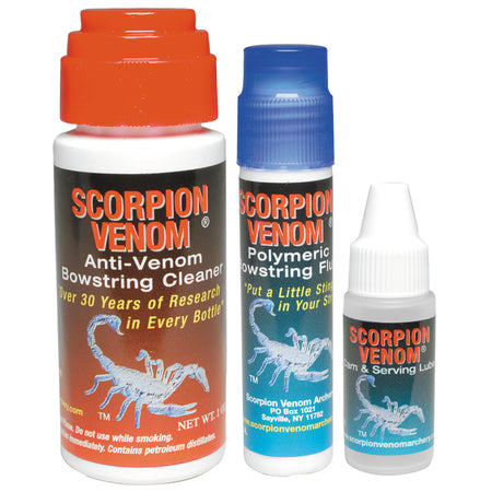 Scorpion Venom 3 Star Bowstring Maintenance Kit 3-Pack